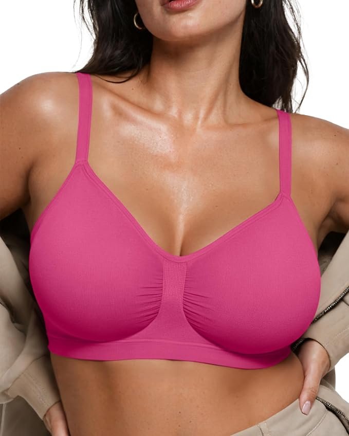 OEAK supportive wireless seamless bralette